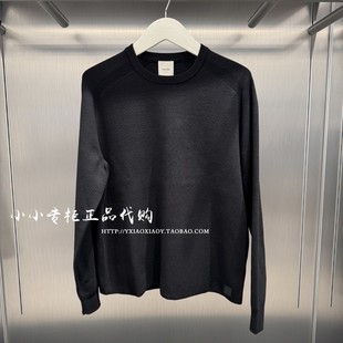 Jeans25秋季 方标圆领内搭针织衫 新款 休闲通勤经典 40BM347 男士