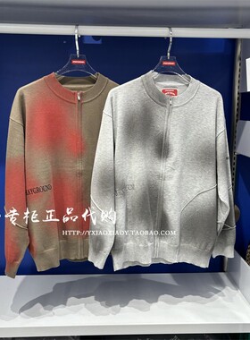 SprayGround鲨鱼专柜正品 24春款男女刺绣晕染针织开衫 W1010809