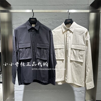 VETEMENTS印花宽松长袖衬衫