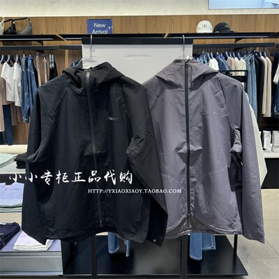 CK运动正品速干时尚连帽外套