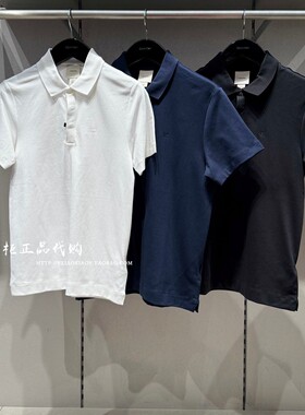 CK Jeans专柜正品 2026春夏新款男士刺绣字母POLO短袖T恤 4LD244G