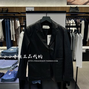 外套 女士机车风大口袋翻领西装 24秋款 J224309 Jeans专柜正品