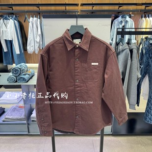 Jeans专柜正品 复古潮流夹棉牛仔衬衫 2025秋季 男士 4RD729G 新款