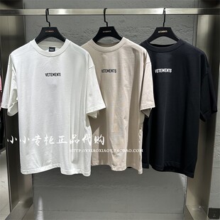 T恤 男女月光印花短袖 35352009 2025夏款 VETEMENTS维特萌专柜正品