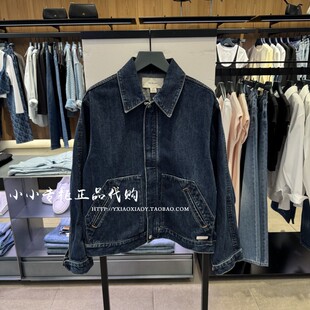 男士 2025秋款 美式 工装 4RD743G 风宽松牛仔外套 Jeans专柜正品