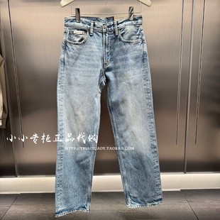 复刻90系列 纯棉复古直筒牛仔裤 男士 4RE719G Jeans25秋冬款