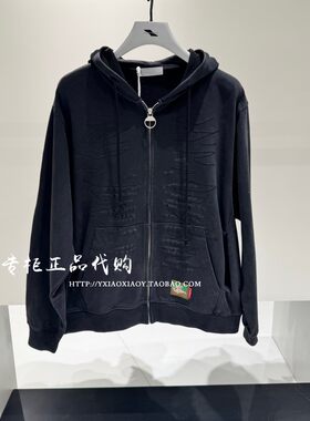 INXX刺绣做破开衫卫衣