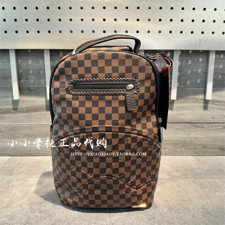SPRAYGROUND复古双肩背包