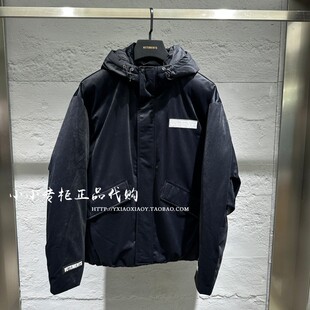 VETEMENTS维特萌专柜 2025冬款男女印花哑光连帽棉服35711003