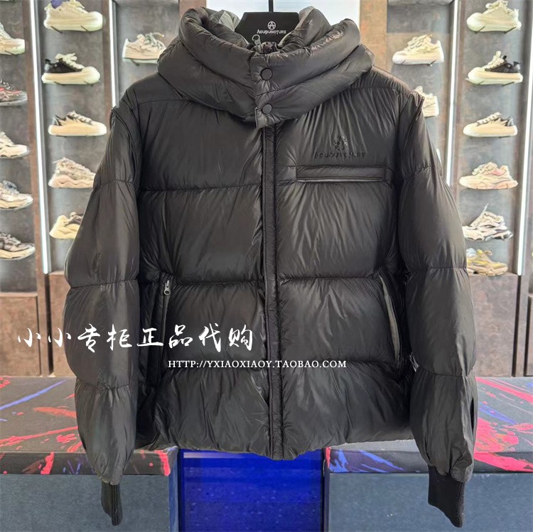 ACUPUNCTURE加厚保暖羽绒服