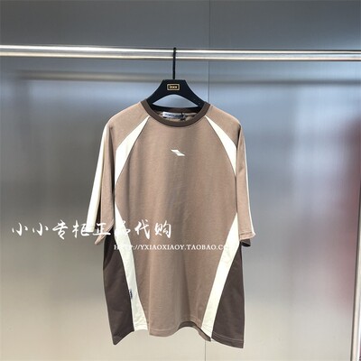 TOFOURTH拼色宽松短袖T恤