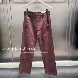 CK Jeans专柜正品 2025秋季新款男士复古工装风直筒牛仔裤4RD906G