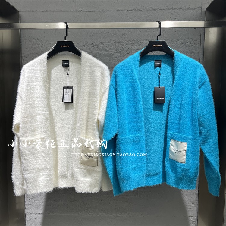 VETEMENTS百搭宽松针织开衫