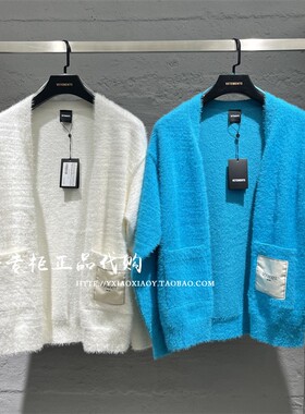 VETEMENTS维特萌专柜正品 24春款男女百搭宽松针织开衫 34173002