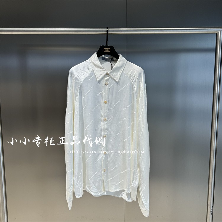 TOFOURTH真丝质感长袖衬衫