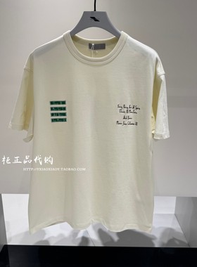 INXX专柜正品 2026夏款男女印花宽松纯棉百搭短袖T恤 XSG2010090