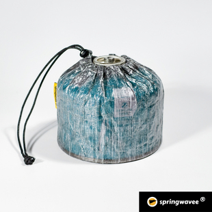 springwavee 粗苯气罐套1.43oz DCF仅重6克