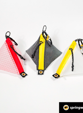 粽子形轻量化耳机包钥匙包KK拉链带挂扣零钱包