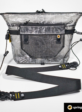 springwavee 飞鸟包 2.5L DCF 粗苯材质轻量化徒步户外子母包