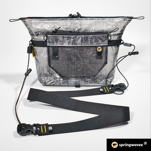 springwavee 飞鸟包 2.5L DCF 粗苯材质轻量化徒步户外子母包