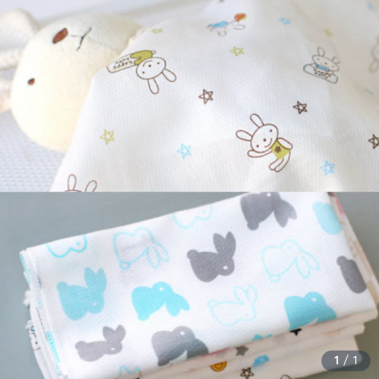 韩国进口纯棉婴儿宝宝口水巾四方擦嘴小手绢汗巾薄款洗脸巾手帕