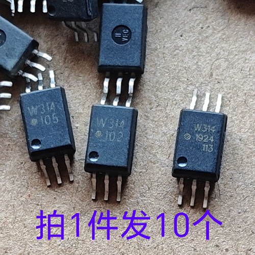 10片价 W314 ACPL-W314 IGBT 栅极驱动光耦二手拆机件测试合格