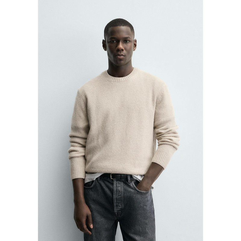 Z 秋冬新款 男装 休闲套头圆领修身直筒长袖针织衫 2632306 707