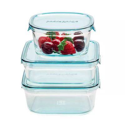 怡万家iwaki耐热玻璃保鲜盒大容量3件套微波炉冰箱收纳盒玻璃饭盒,餐饮具,保鲜盒,淘宝优惠券,粉丝福利购,淘宝优惠卷