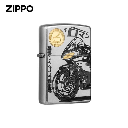 Zippo打火机极速机车精美飞雕刻之宝正品煤油打火机收藏节日送礼