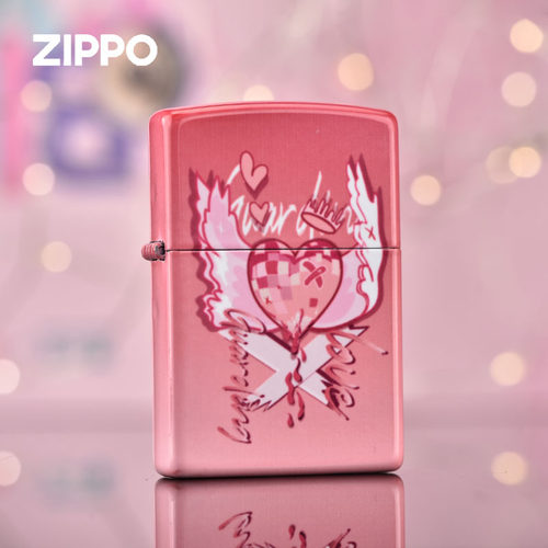 煤油防风送礼爱之名打火机zippo
