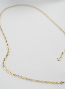 不掉色极简风项链黄金