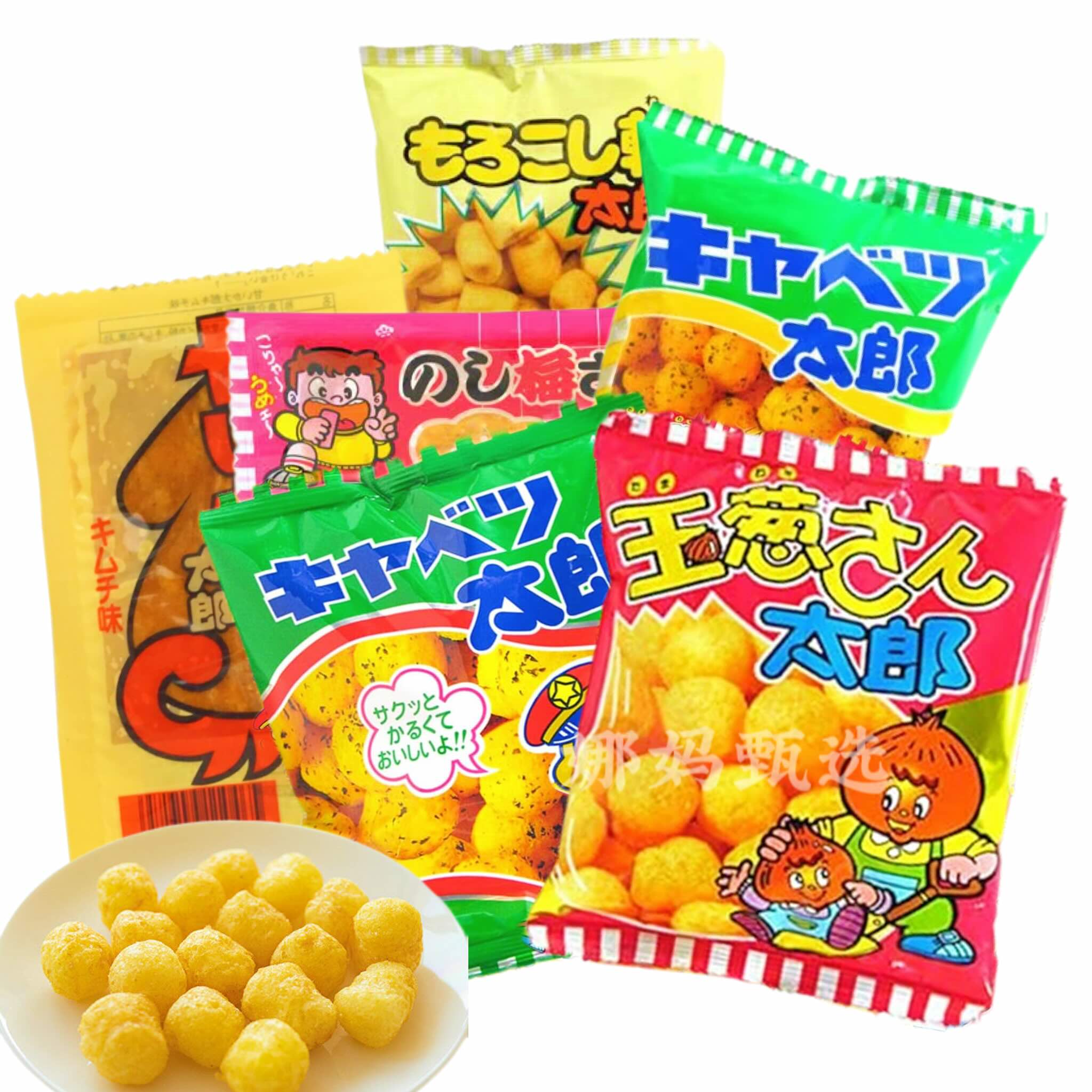 菓道粟米酥玉米脆即食鱼糜片零食