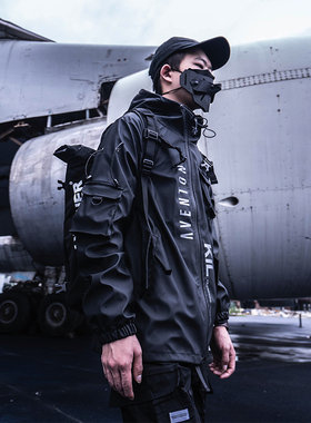 KILLWINNER AVENTON死飞联名机能防水防风冲锋衣多口袋潮外套夹克