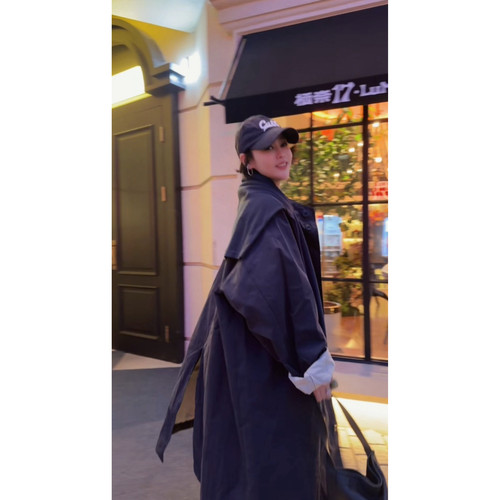 260020-新款时尚百搭休闲风衣外套3.23