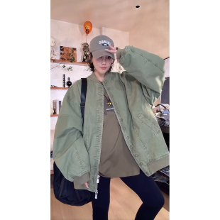 时尚 百搭休闲棒球服外套1.27 新款 29781