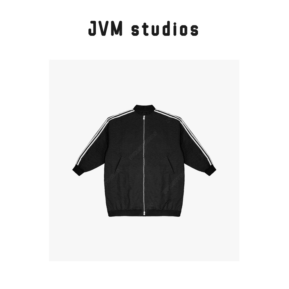 25989 - 新款时尚百搭休闲三道杠外套