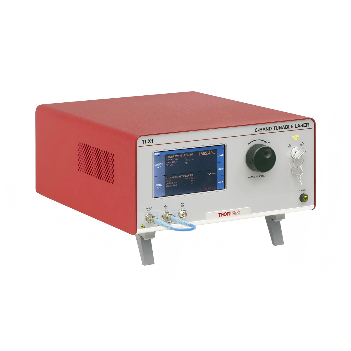 thorlabs TLX1光纤耦合台式C波段1528-1566nm可调谐激光器宽波段
