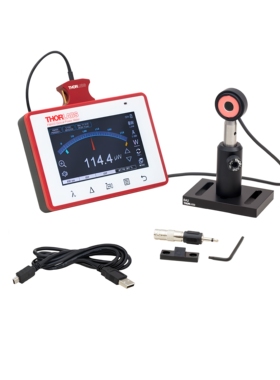Thorlabs PM400K4触屏数字功率和能量表头锗探头700-1800nm 40mW