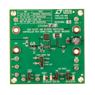 BOARD DEMO FOR LTC4368 DC2418A