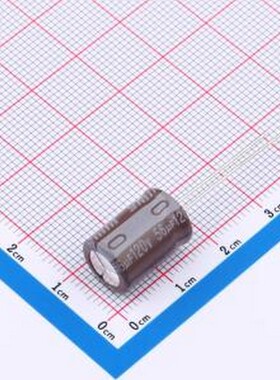 OLKE1402K560MF 直插铝电解电容 56uF ±20% 120V 插件,D10xL14mm