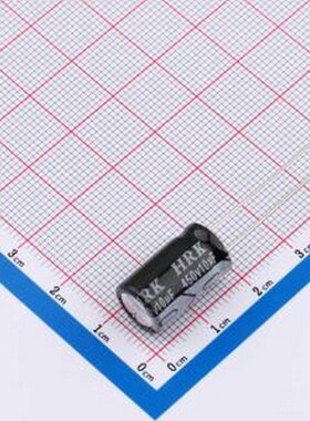 CD1101062WM1017VFL 直插铝电解电容 10uF 450V 插件,D10xL17mm