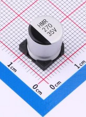 118EC437 固液混合铝电解电容器 270uF ±20% 35V SMD,D10xL10.5m