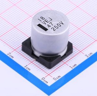 VEJ470M2ETR-1616 贴片型铝电解电容 47uF ±20% 250V SMD,D16xL1