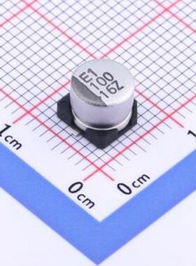VEZ101M1CTE-0605L 贴片型铝电解电容 100uF ±20% 16V SMD,D6.3x