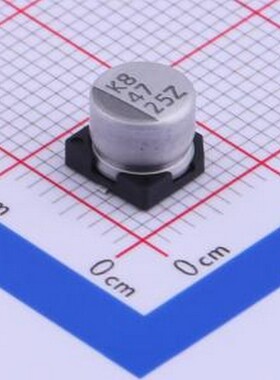 VEZ470M1ETR-0605 贴片型铝电解电容 47uF ±20% 25V SMD,D6.3xL5
