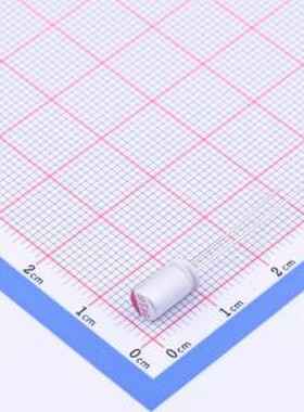 PCR1CEL101ME08LL20WP 固态电容 100uF ±20% 16V 插件,D5xL8mm