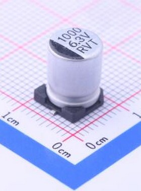 RVT0J102M0810 贴片型铝电解电容 1000uF ±20% 6.3V SMD,D8xL10.
