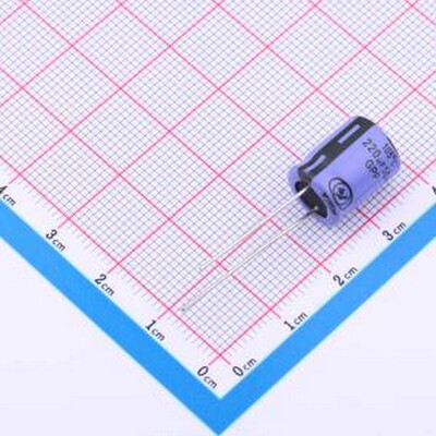 EPF1HM221G12OTPVZC 直插铝电解电容 220uF ±20% 50V 插件,D10xL