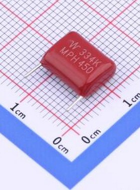 MPH334K2L4AS4035A1 聚丙烯膜电容(CBB) 330nF ±10% 450V 插件,P