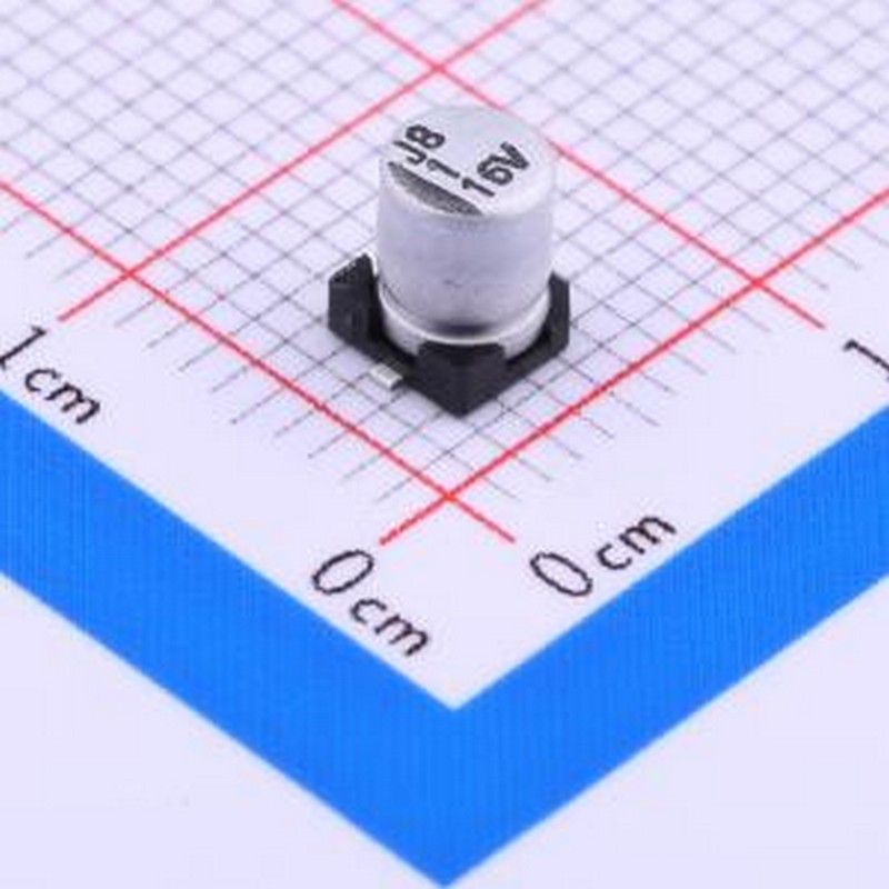 VE-010M1CTR-0405 贴片型铝电解电容 1uF ±20% 16V SMD,D4xL5.3m